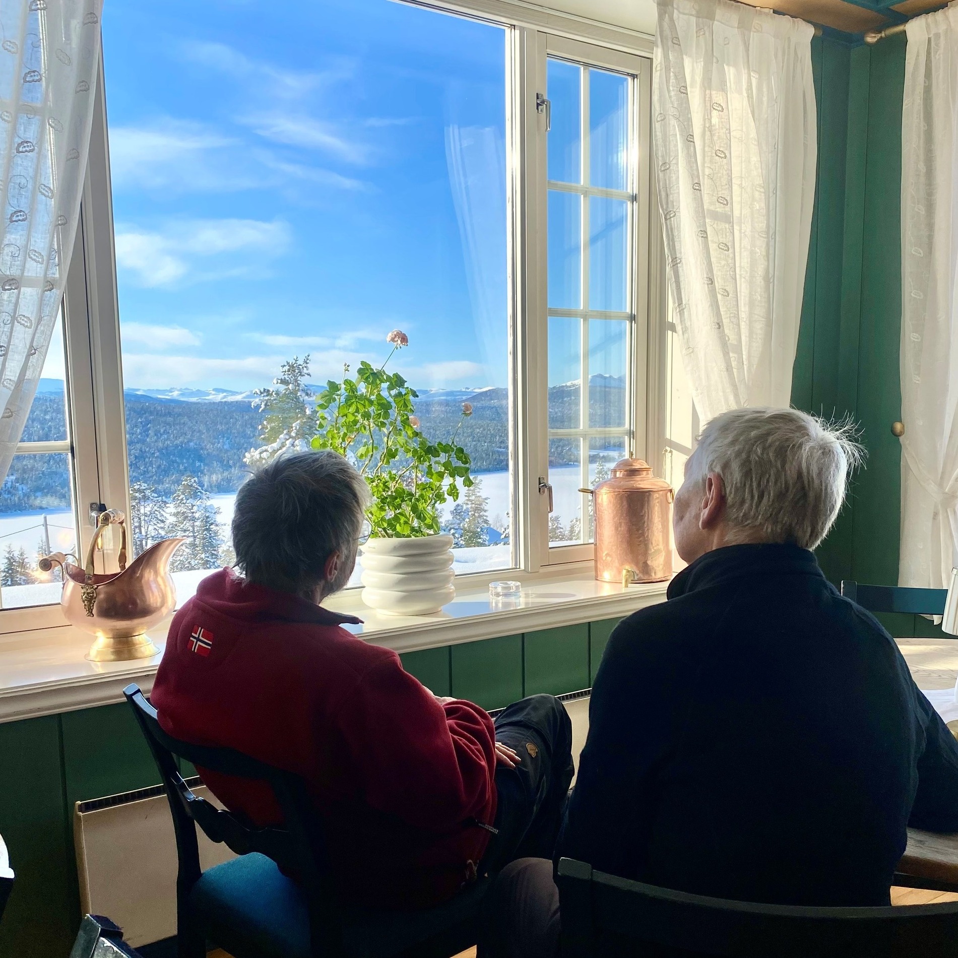 Gudbrandsdalen restaurant med utsikst
