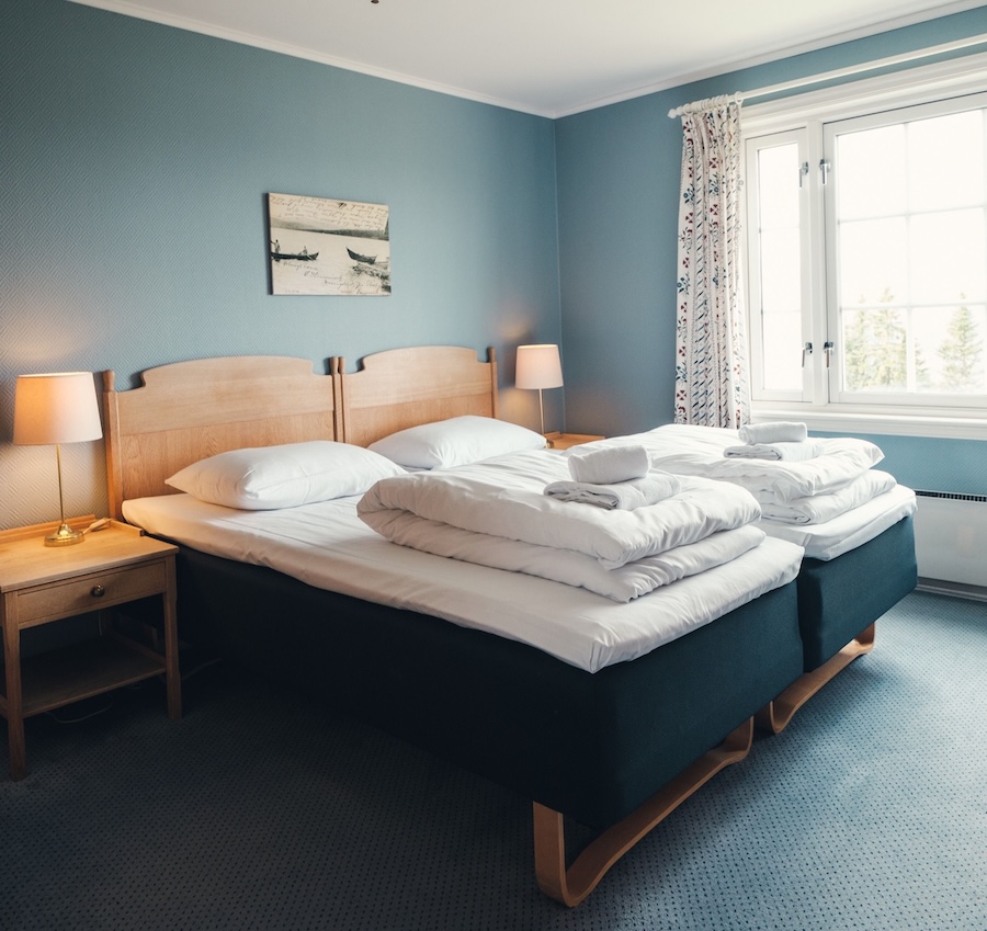 overnatting gålå dobbelrom hotel