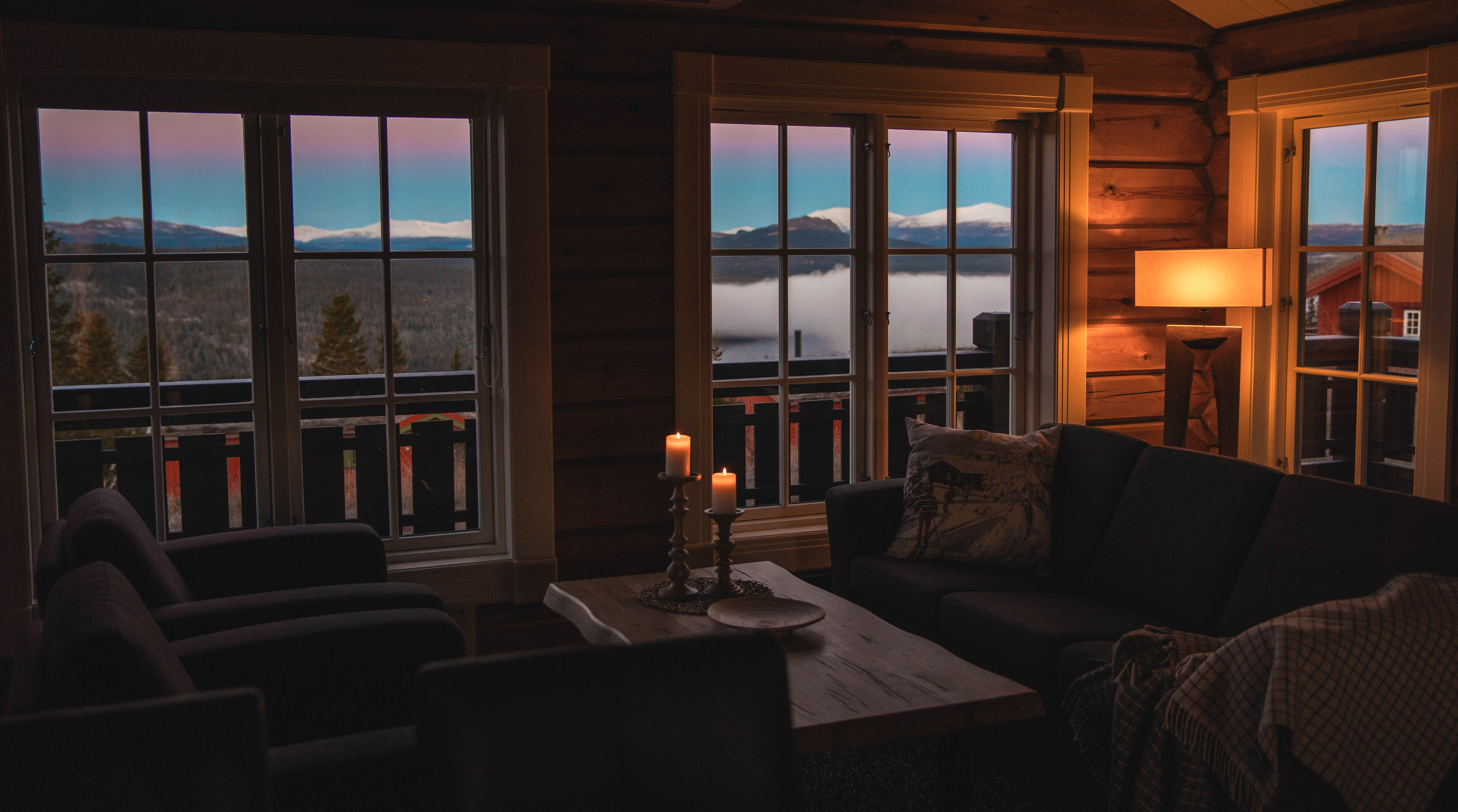 hytte med utsikt Gudbrandsdalen