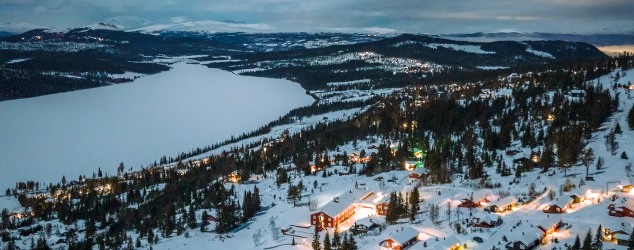 gålå høgfjellshotell nattfoto