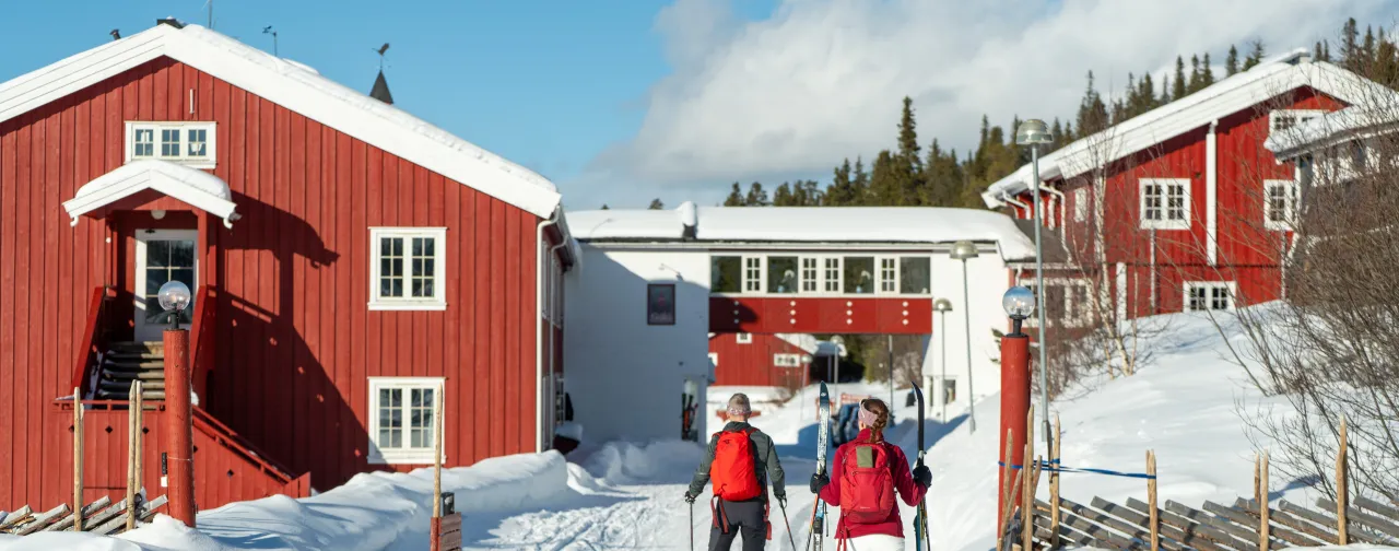 Skigåere Gålå høgfjellshotell