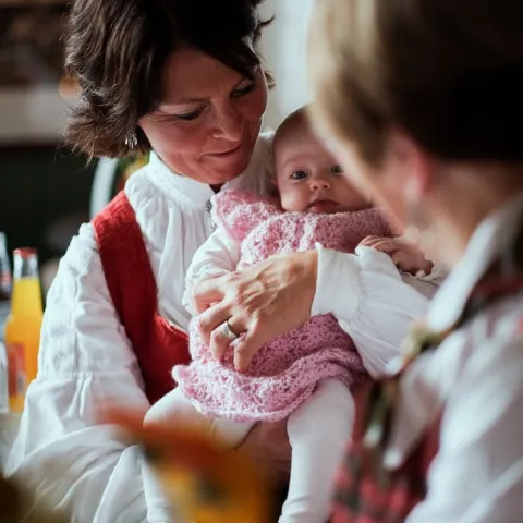 et nærbilde av et ansikt